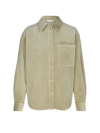 MARC O'POLO DENIM | Cordbluse | hellbraun